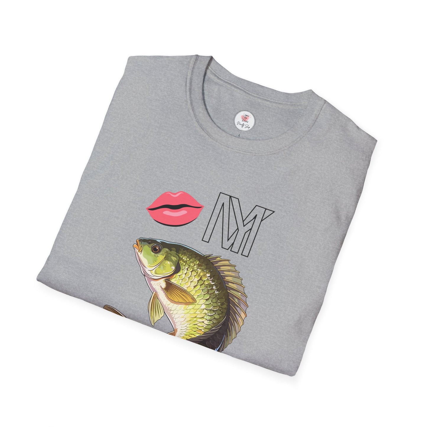 Kiss My Bass T-Shirt — Funny Fishing Graphic Tee