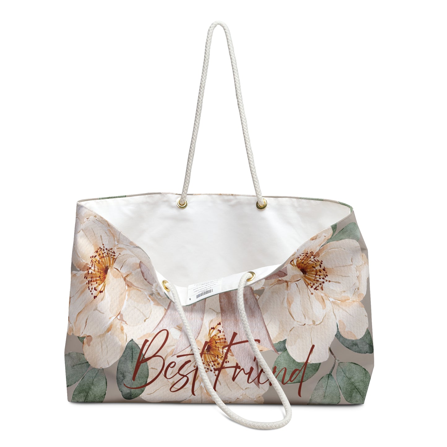 Floral Bride Weekender Bag - Perfect for Bridal Showers, Gift for the Brides Best Friend
