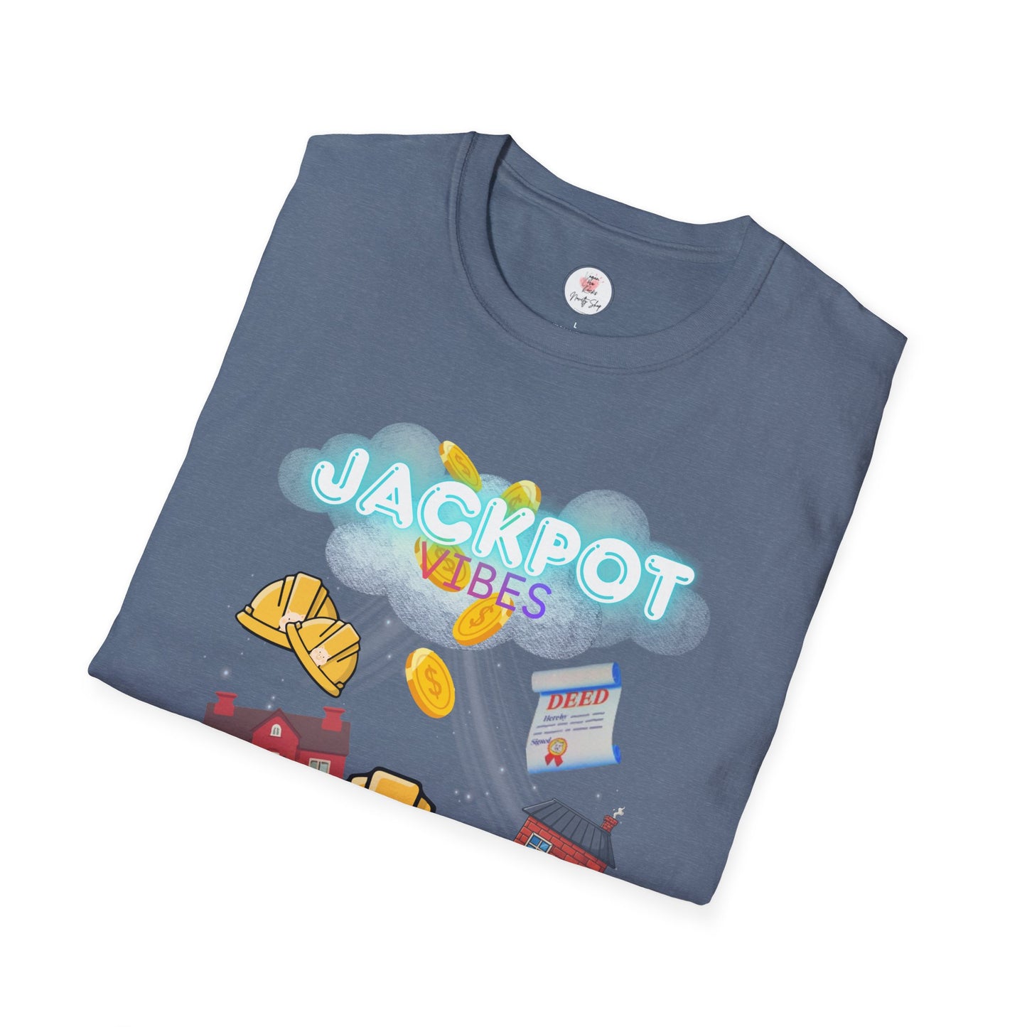 Jackpot Vibes T-Shirt — Huff-Puff and Blow a Win
