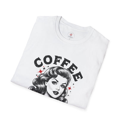 Coffee Because Murder is Wrong Softstyle T-Shirt