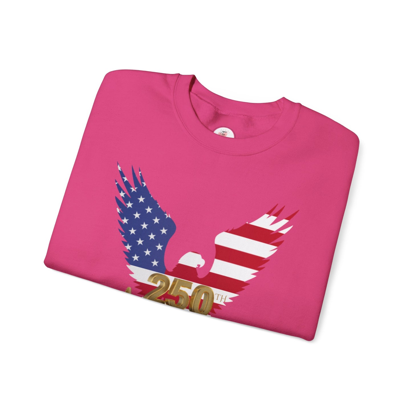 250th Anniversary American Eagle Unisex Heavy Blend™ Patriotic Crewneck Sweatshirt