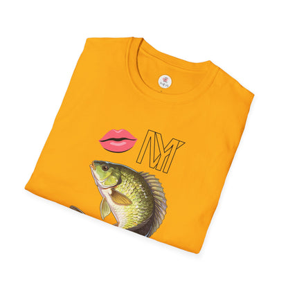 Kiss My Bass T-Shirt — Funny Fishing Graphic Tee