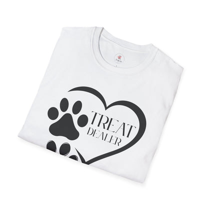 Dog Paw Heart Treat Dealer T-Shirt