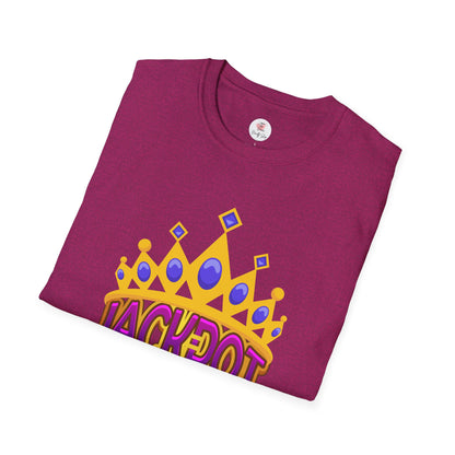Jackpot Queen - Crown T-Shirt — Casino Lucky Winner Graphic Tee