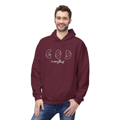 God Is Within Me Hoodie — Inspirational Faith Graphic Hoodie