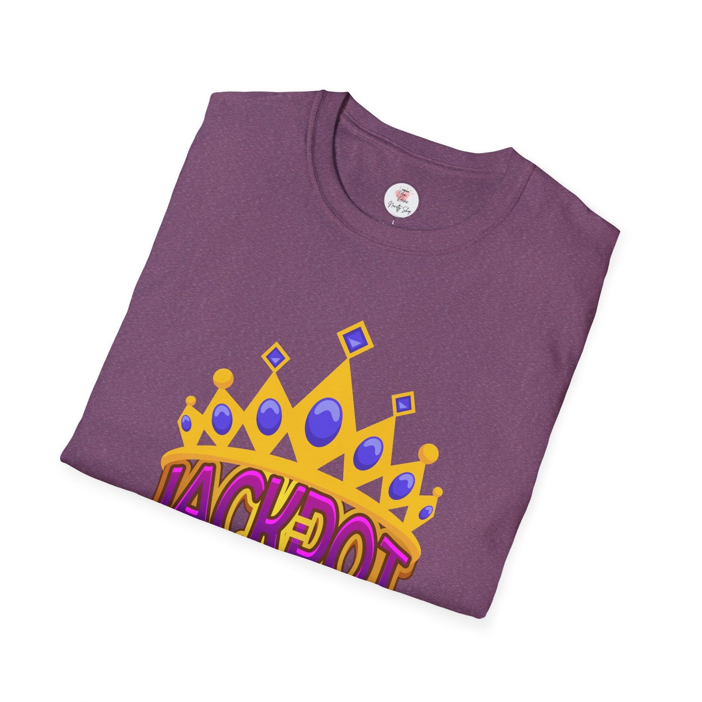 Jackpot Queen - Crown T-Shirt — Casino Lucky Winner Graphic Tee