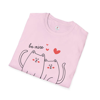 Be Mine Cute Cat T-Shirt — Valentine’s Cute Couple Kittens Tee