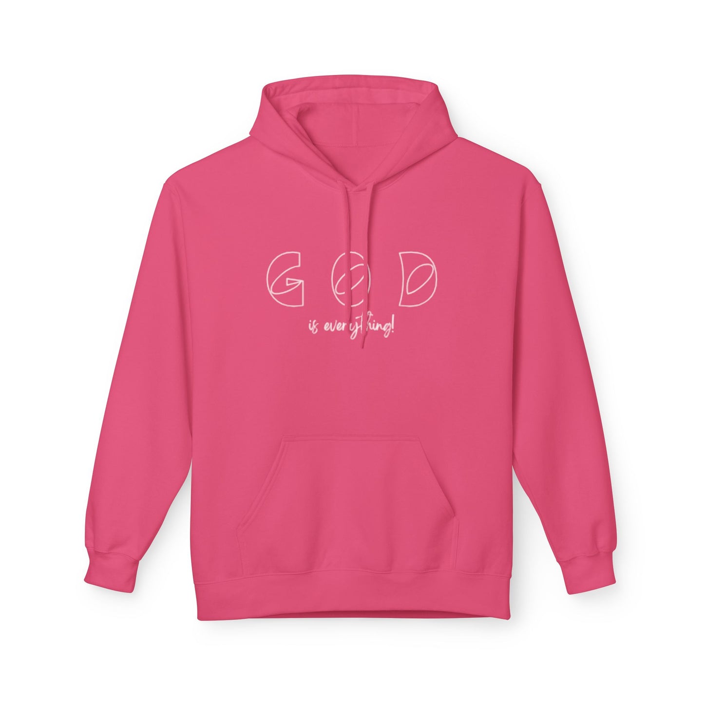 God Is Within Me Hoodie — Inspirational Faith Graphic Hoodie