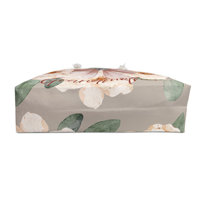 Floral Bride Weekender Bag - Perfect for Bridal Showers, Gift for the Bride's Grandmother