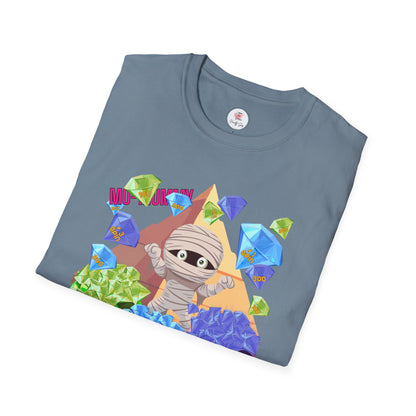 Mummy Gems T‑Shirt — Cute Mummy Slots