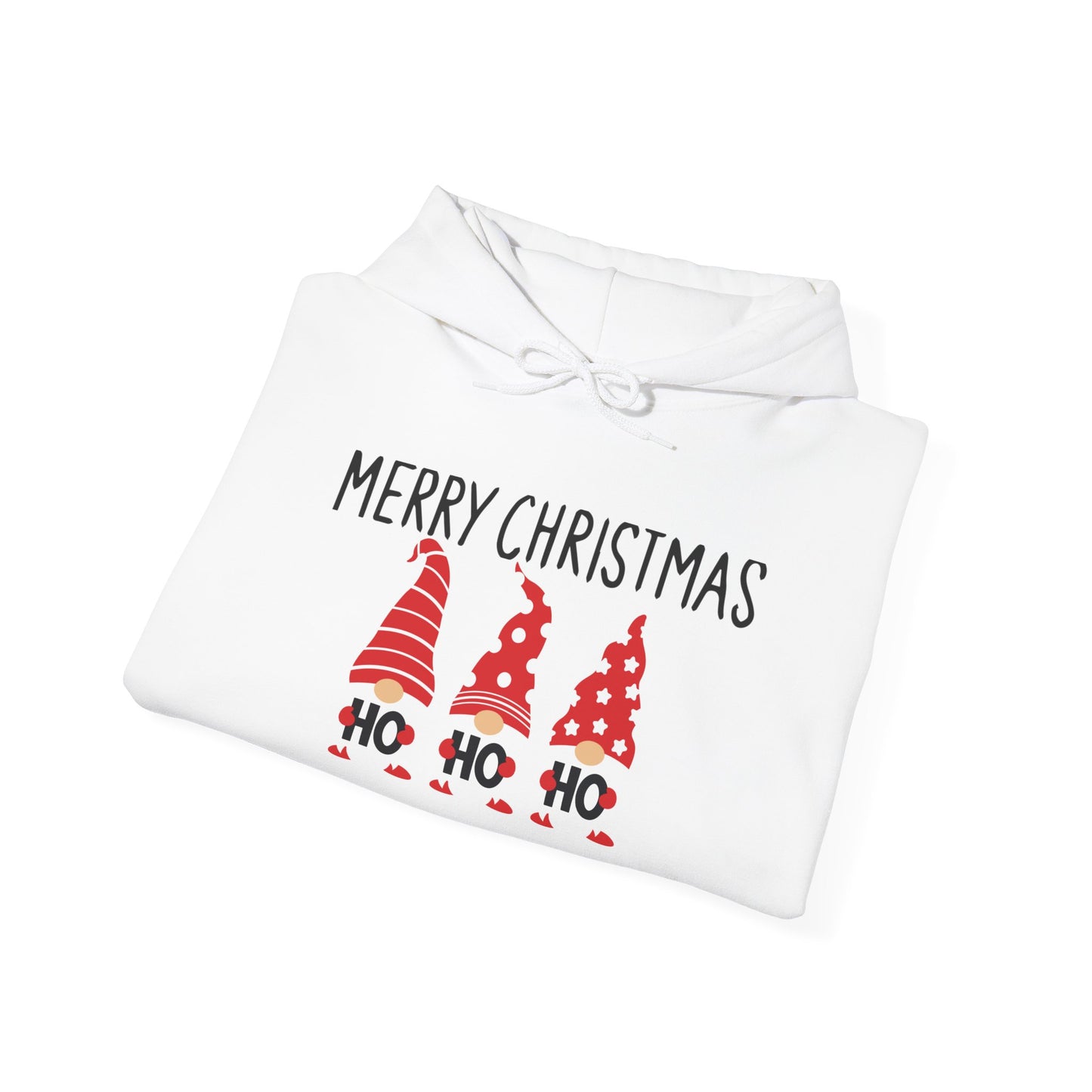 Christmas Gnome Hoodie — Merry Christmas Ho Ho Ho Holiday Sweatshirt
