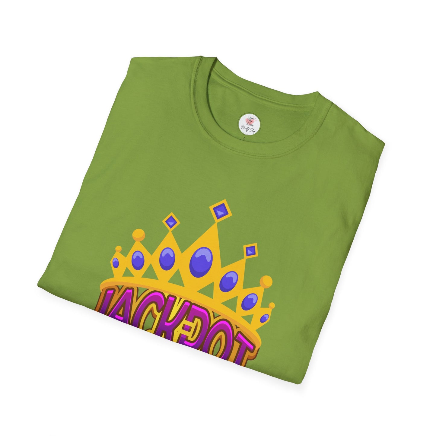 Jackpot Queen - Crown T-Shirt — Casino Lucky Winner Graphic Tee