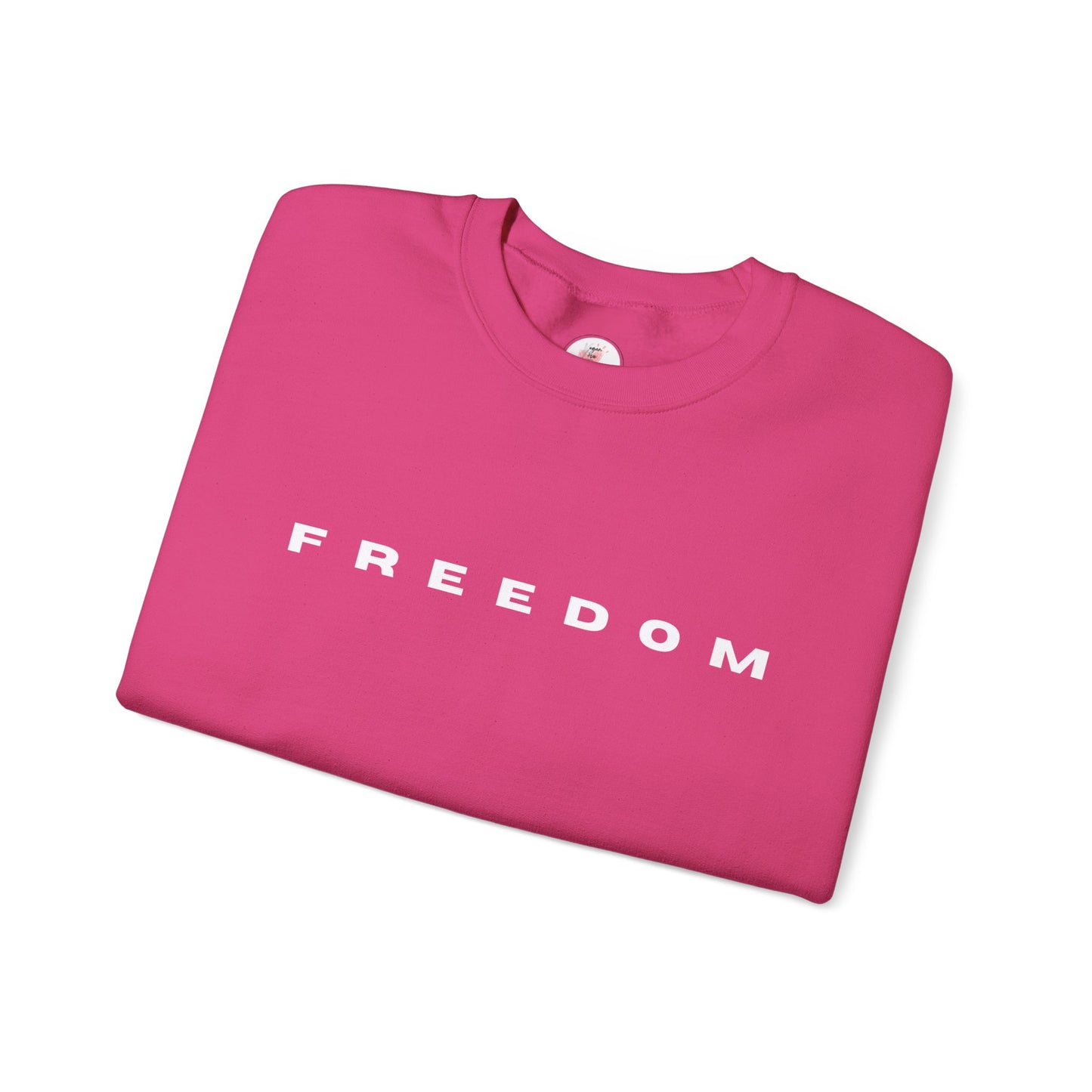 Freedom Crewneck Sweatshirt — "Well Done, My Good and Faithful Servant" Christian Pullover in Honor of Charlie Kirk