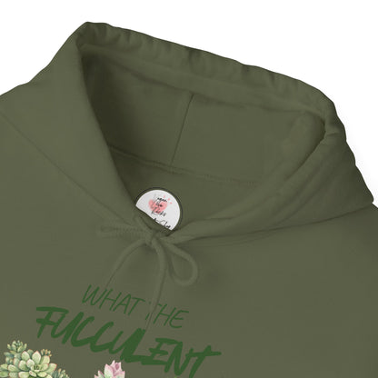 Funny What The Fucculent Hoodie — Funny Succulent Plant Pullover