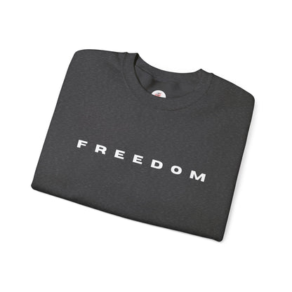 Freedom Crewneck Sweatshirt — "Well Done, My Good and Faithful Servant" Christian Pullover in Honor of Charlie Kirk
