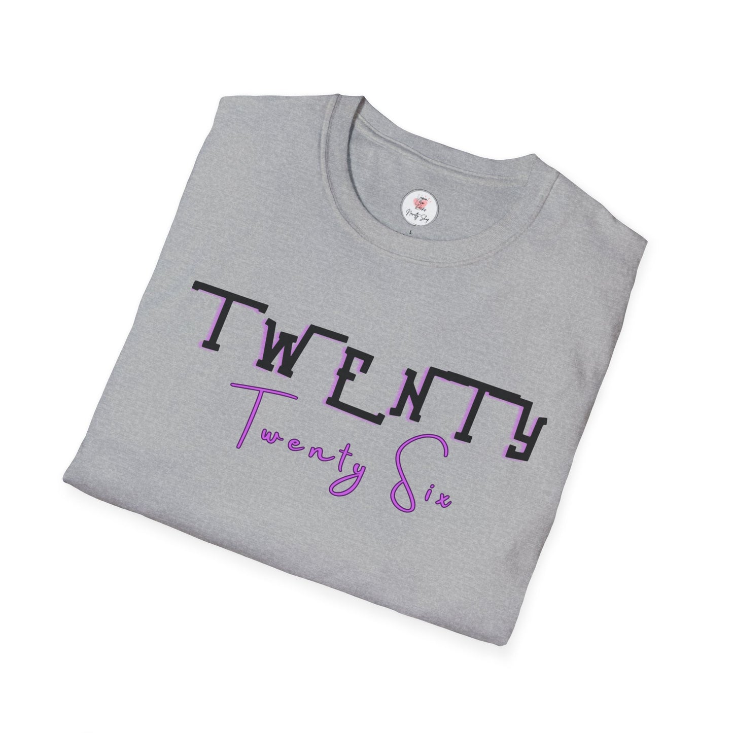 Twenty Twenty Six Graphic Tee — Minimal New Year & Birthday T-Shirt
