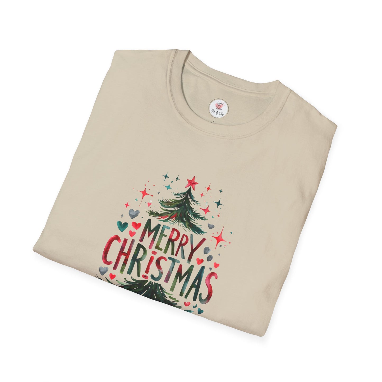 Merry Christmas Tree T-Shirt — Festive Holiday Tee