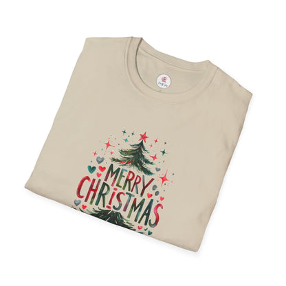 Merry Christmas Tree T-Shirt — Festive Holiday Tee