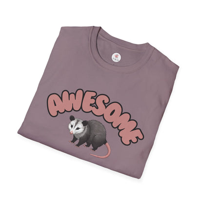 Awesome Opossum Retro Graphic T-Shirt — Cute Animal Lover Tee