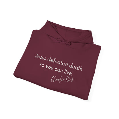 Jesus Defeated Death So You Can Live T-shirt