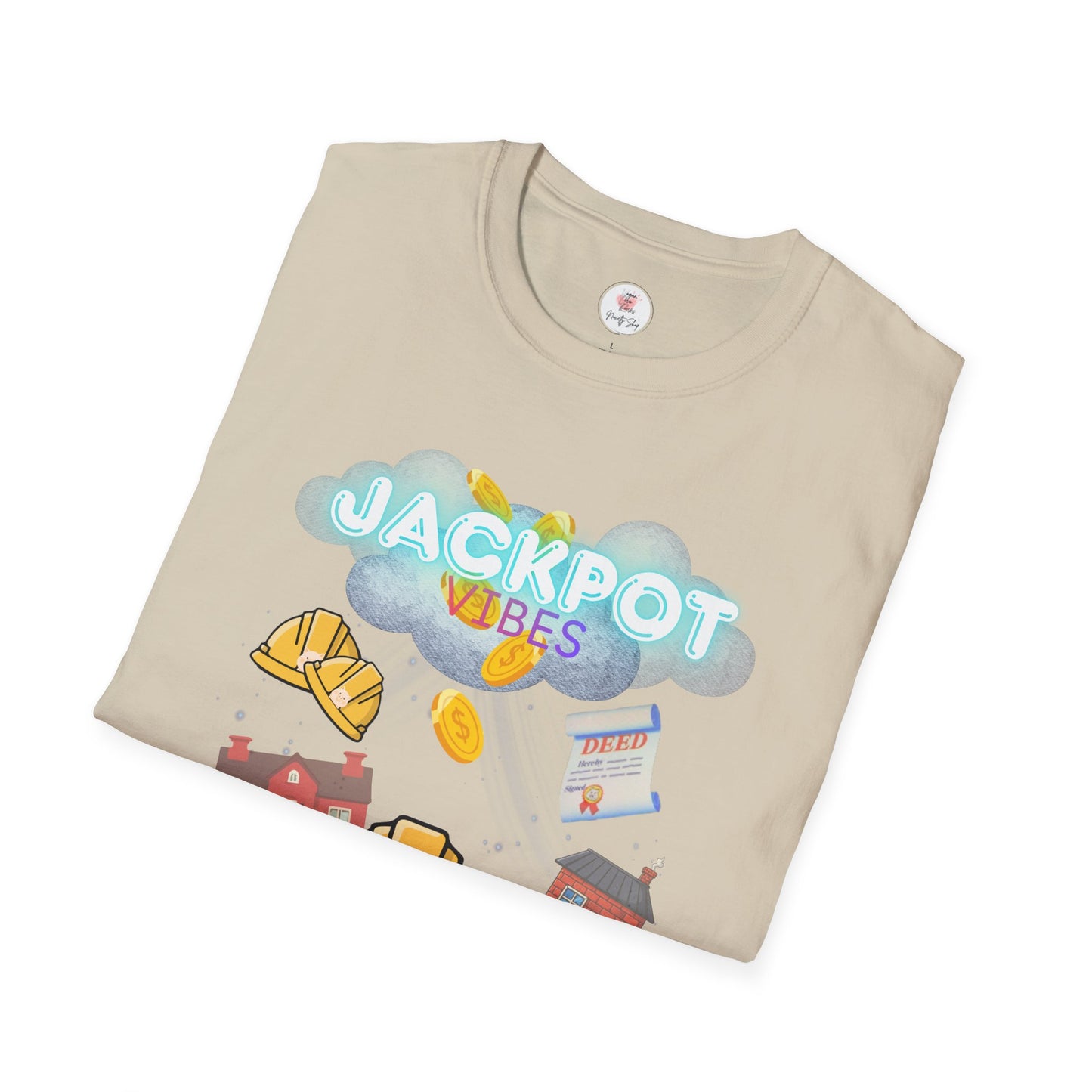Jackpot Vibes T-Shirt — Huff-Puff and Blow a Win