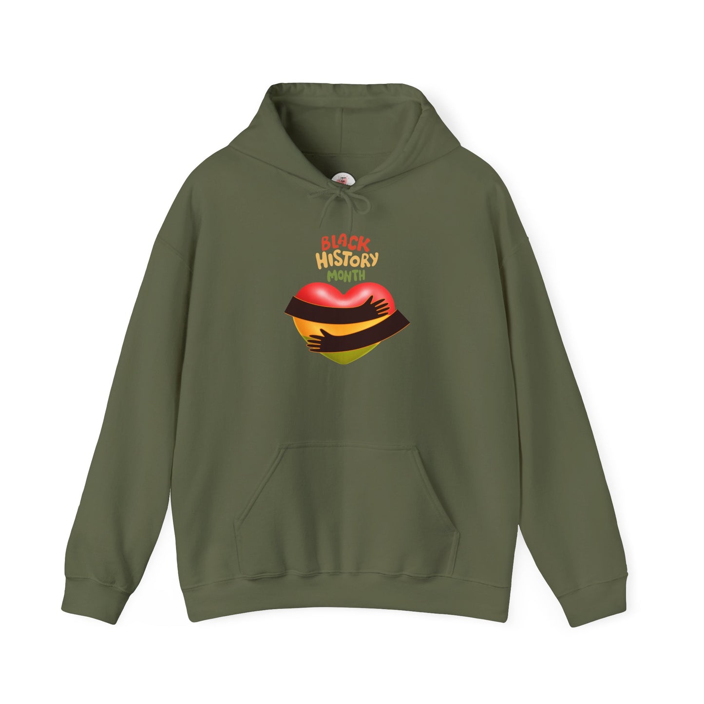 Black History Month Heart Hoodie – African Pride Pullover