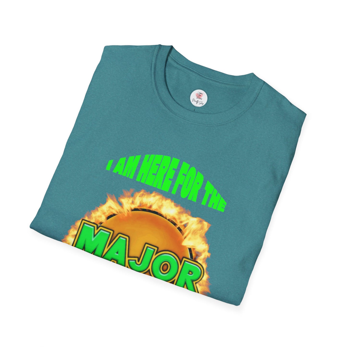 Major Jackpot T-Shirt – "I Am Here For The Major Jackpot" Funny Casino Tee