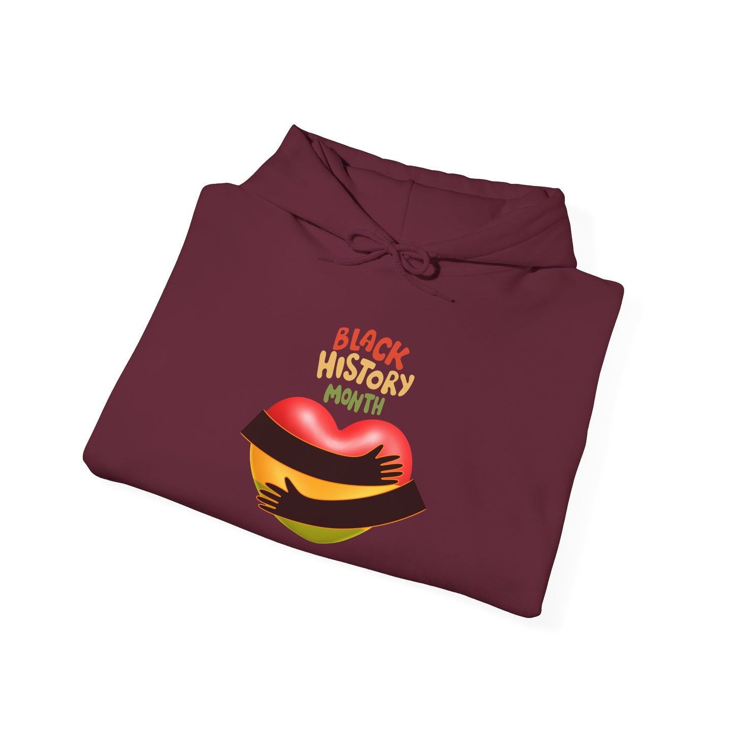 Black History Month Heart Hoodie – African Pride Pullover