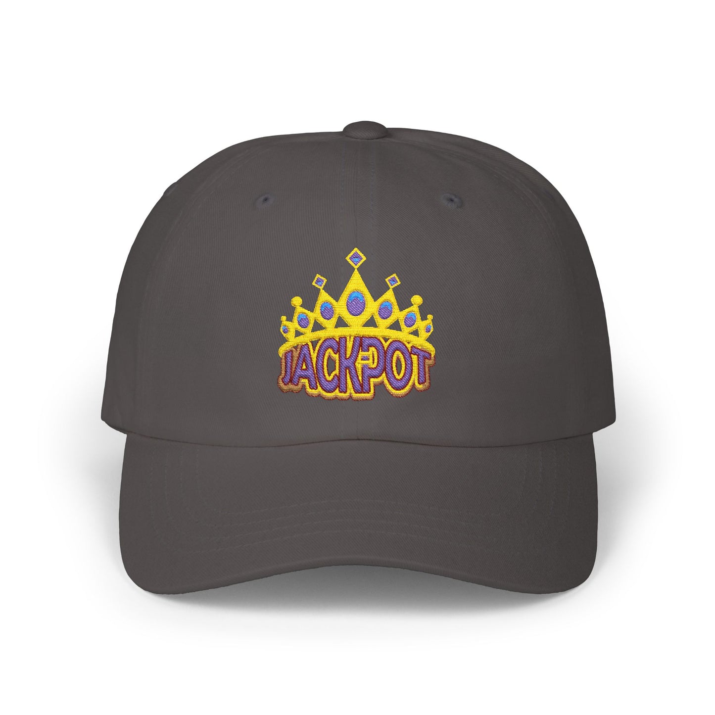 Baseball Cap 'Jackpot Queen,' Crown - Embroidered Cap