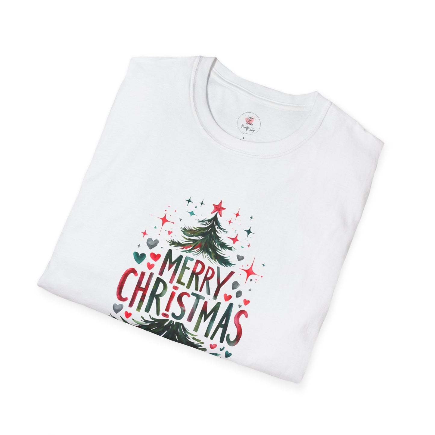 Merry Christmas Tree T-Shirt — Festive Holiday Tee