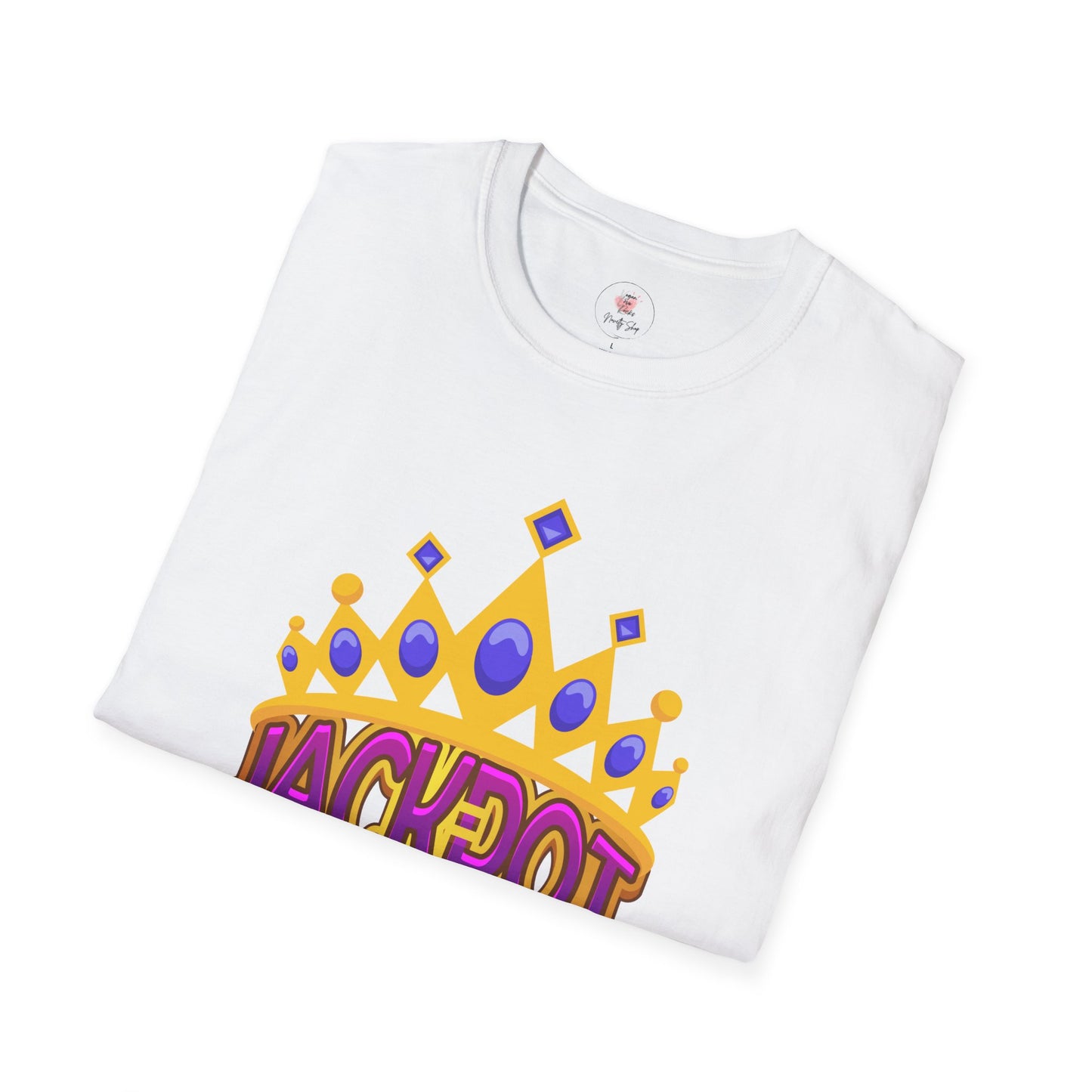 Jackpot Queen - Crown T-Shirt — Casino Lucky Winner Graphic Tee