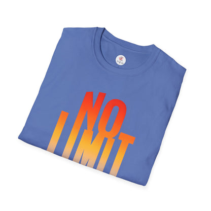 No Limit Graphic Tee - Inspirational Motivational  T-Shirt