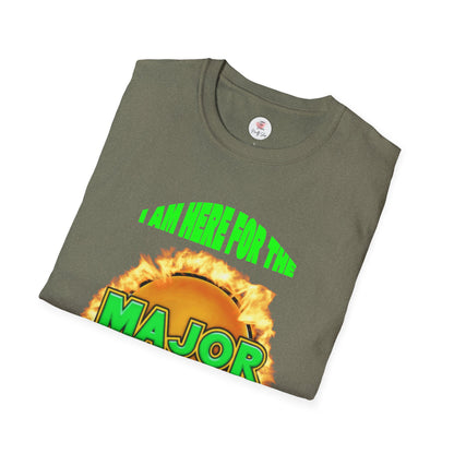 Major Jackpot T-Shirt – "I Am Here For The Major Jackpot" Funny Casino Tee