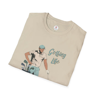 Golfing Life T-Shirt — Men’s Golf BAG & Golfer Graphic Tee