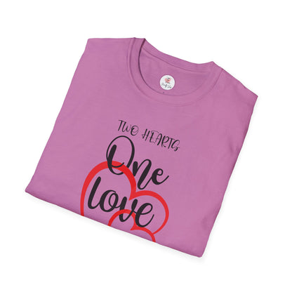 Two Hearts - One Love T-Shirt — "We Are One" Graphic Tee