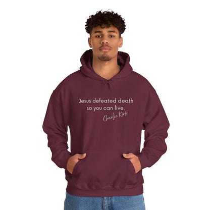 Jesus Defeated Death So You Can Live T-shirt