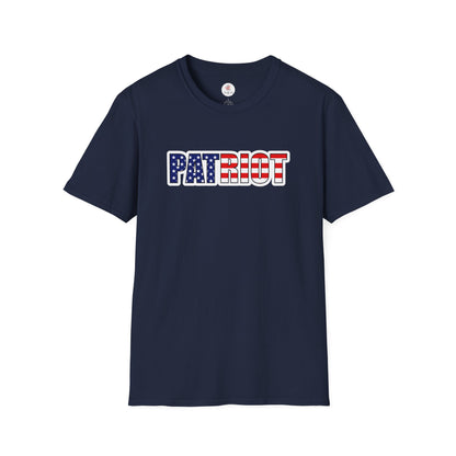 Patriot Flag Tee — "PATRIOT" American Flag Graphic T-Shirt