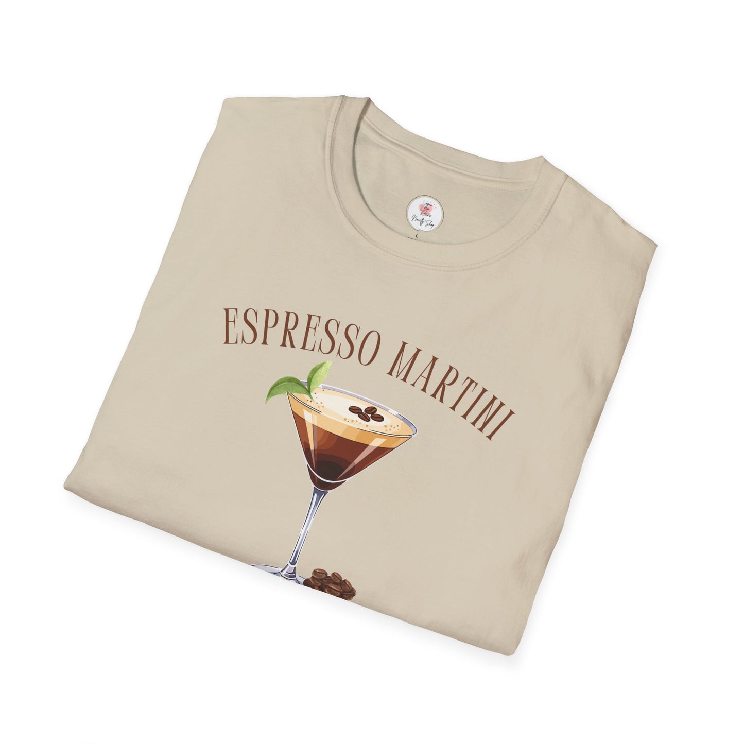 Espresso Martini Social Club T-Shirt — 'It's Tini Time' Cocktail Tee