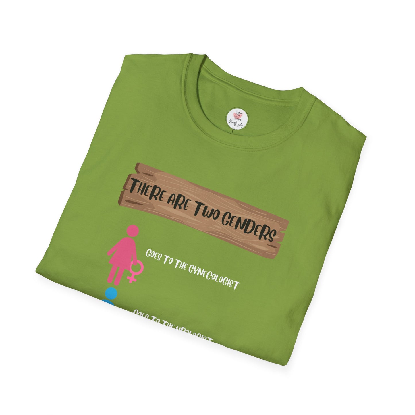 "There Are Two Genders" Teaching T-Shirt