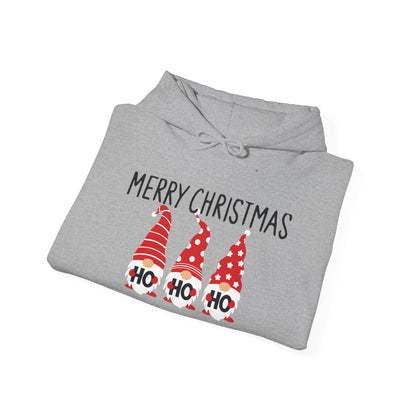 Christmas Gnome Hoodie — Merry Christmas Ho Ho Ho Holiday Sweatshirt