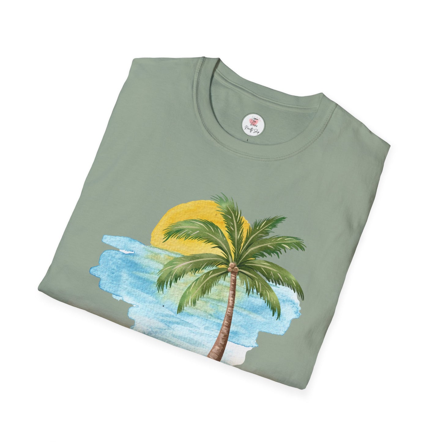 Retirement T-Shirt — "It's 5 O'Clock Everywhere" Tropical Vacation Tee