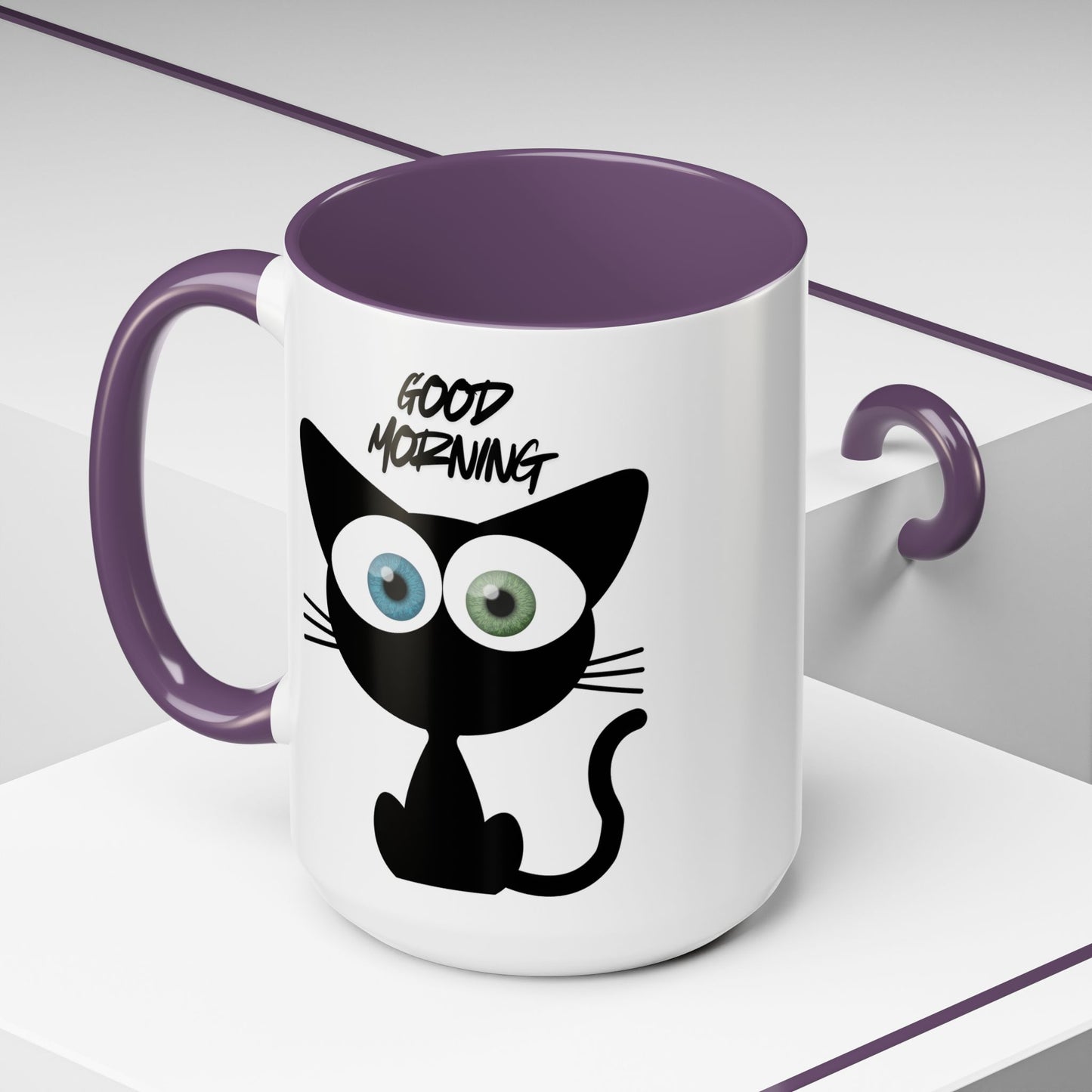 Cute Cat Good Morning Coffee Mug