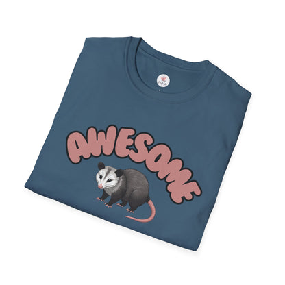 Awesome Opossum Retro Graphic T-Shirt — Cute Animal Lover Tee