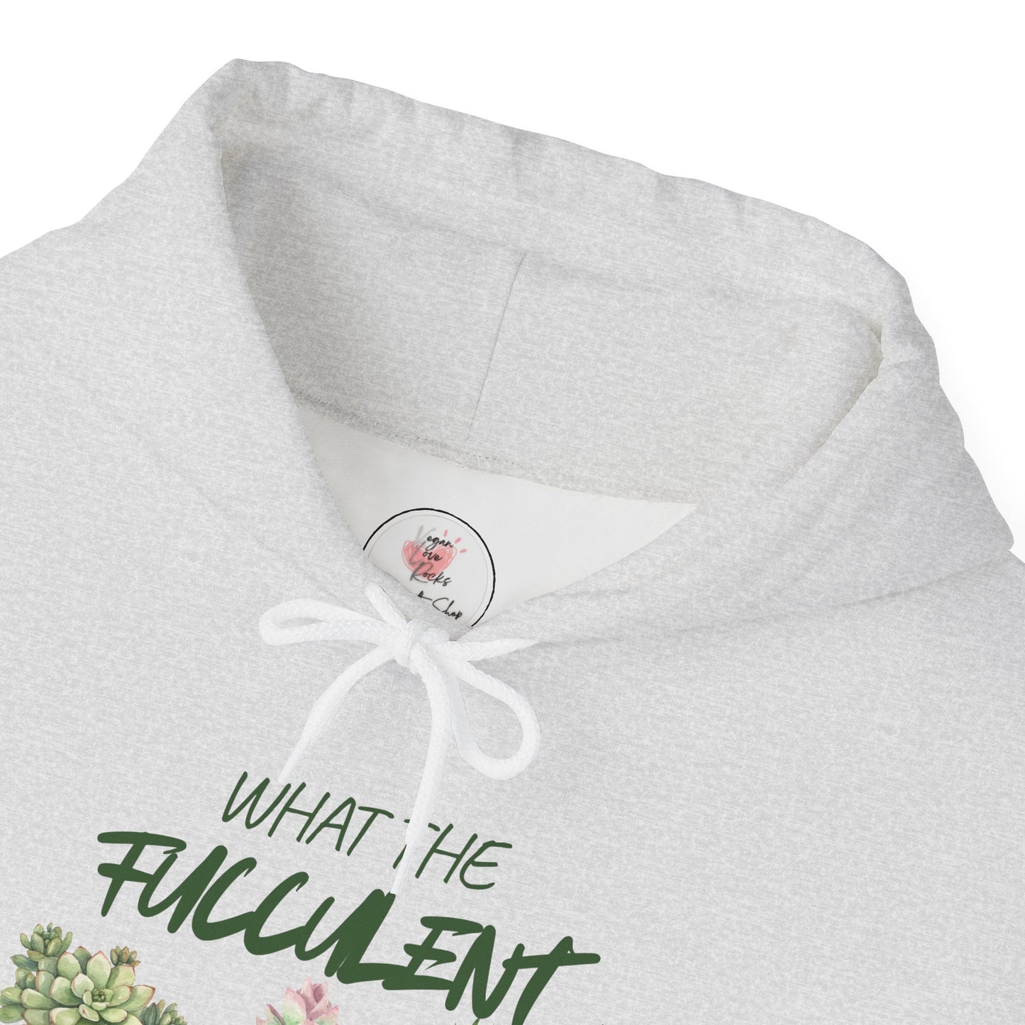 Funny What The Fucculent Hoodie — Funny Succulent Plant Pullover