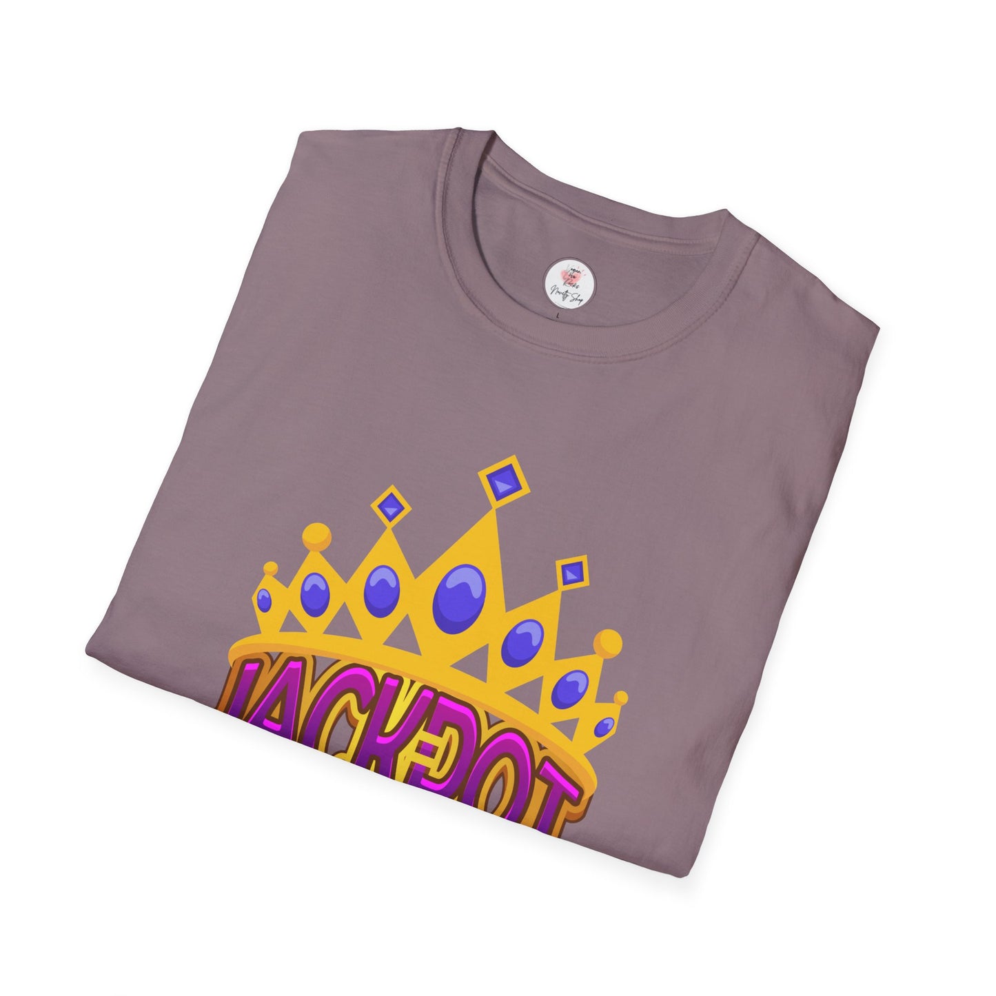 Jackpot Queen - Crown T-Shirt — Casino Lucky Winner Graphic Tee