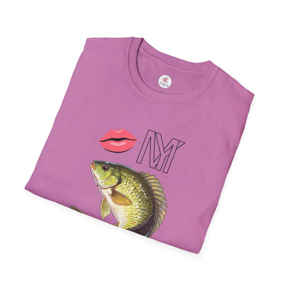 Kiss My Bass T-Shirt — Funny Fishing Graphic Tee