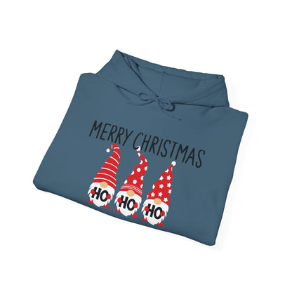 Christmas Gnome Hoodie — Merry Christmas Ho Ho Ho Holiday Sweatshirt