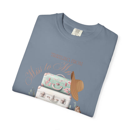 Traveling From Miss to Mrs Bridal T-shirt