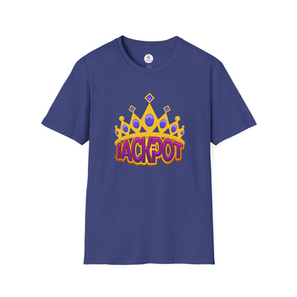 Jackpot Queen - Crown T-Shirt — Casino Lucky Winner Graphic Tee