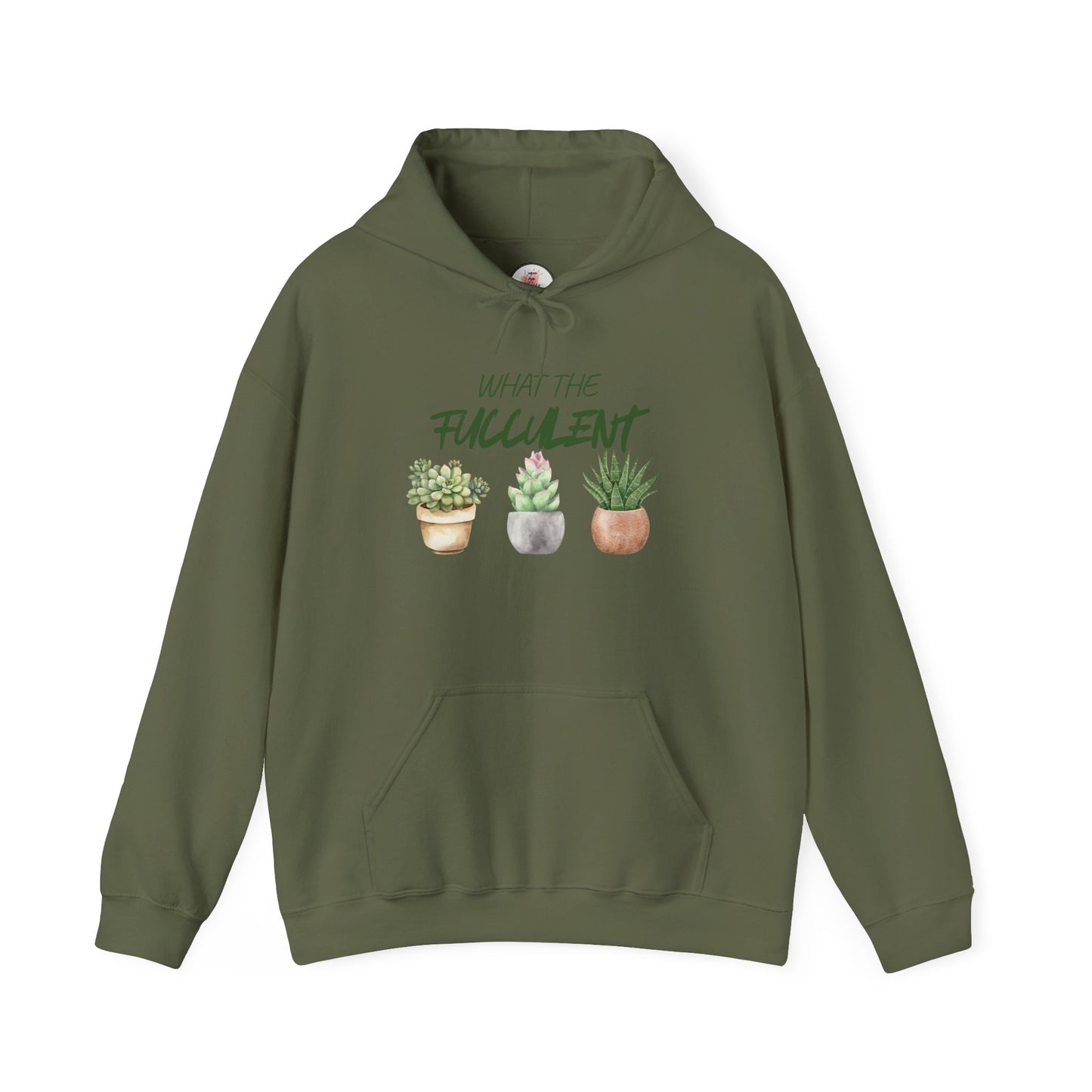 Funny What The Fucculent Hoodie — Funny Succulent Plant Pullover